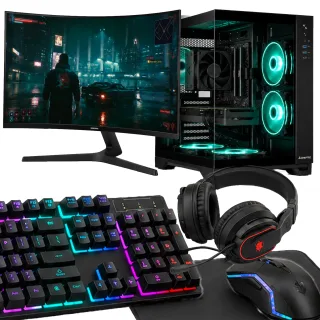Zestaw KOMPUTER GAMINGOWY Intel I5 14400F RTX 5060 512GB 16GB